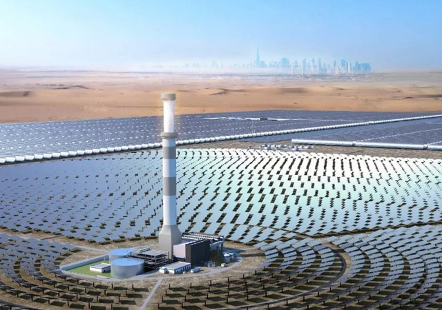 迪拜光伏太阳能电站项目